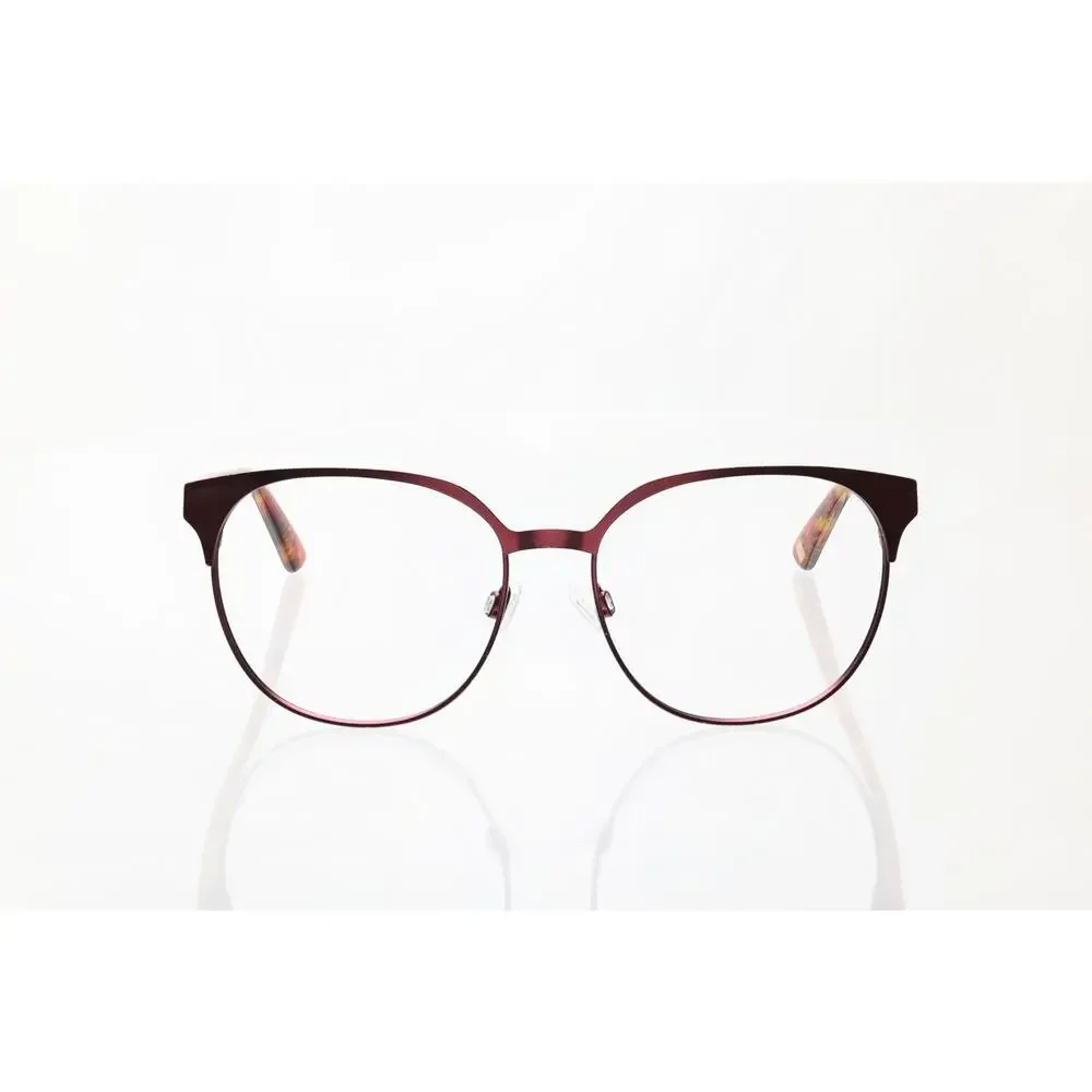 Anne Klein AK 7068 (603) Merlot 55-16-135mm Eyeglasses FRAMES ONLY - GOOD - READ